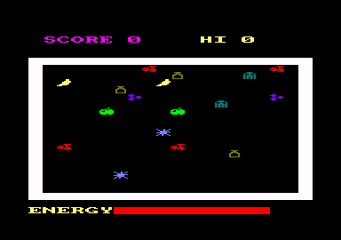 Cassette 50 (Amstrad CPC) screenshot: Ghosts