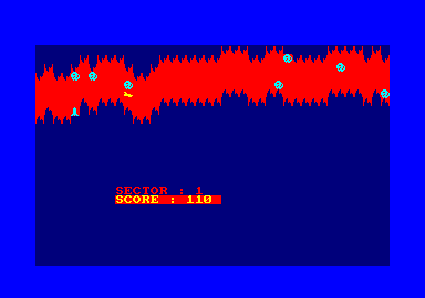 Cassette 50 (Amstrad CPC) screenshot: Space Ship