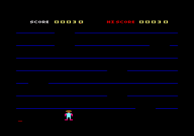 Cassette 50 (Amstrad CPC) screenshot: Hopping Herbert