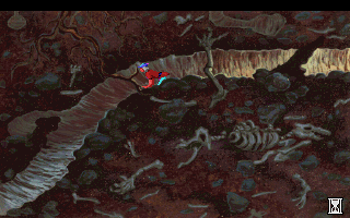 King's Quest V: Absence Makes the Heart Go Yonder! (DOS) screenshot: Archaeologists would really love this place! (MCGA/VGA)