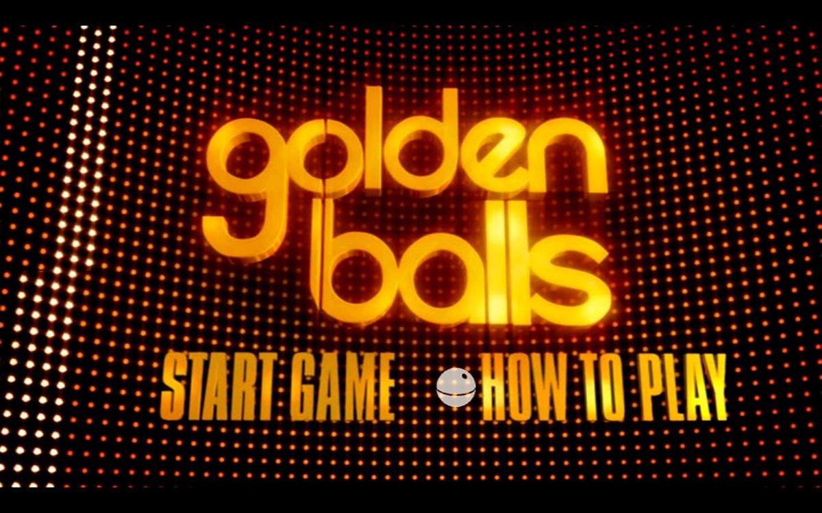 Golden Balls: DVD Game (DVD Player) screenshot: The main menu. Jasper Carrot does a bit of a voice over here but doesn't appear