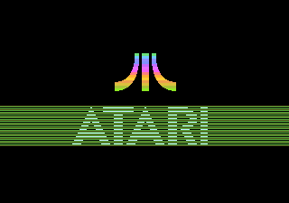 Touchdown Football (Atari 7800) screenshot: Atari logo
