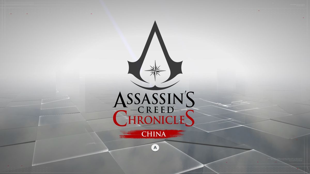 Assassin's Creed Chronicles: China (Xbox One) screenshot: title screen