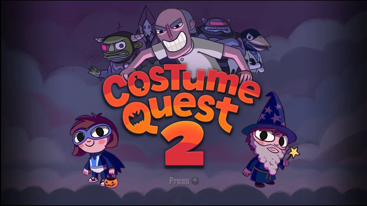 Costume Quest 2 (Xbox One) screenshot: title screen
