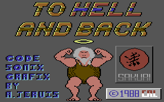 To Hell and Back (Commodore 64) screenshot: Loading Screen.