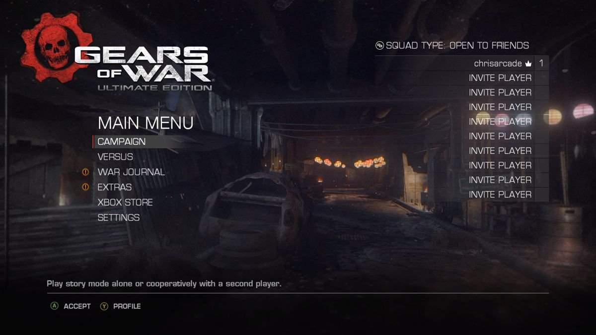 Screenshot of Gears of War Ultimate Edition (Xbox One, 2015) MobyGames