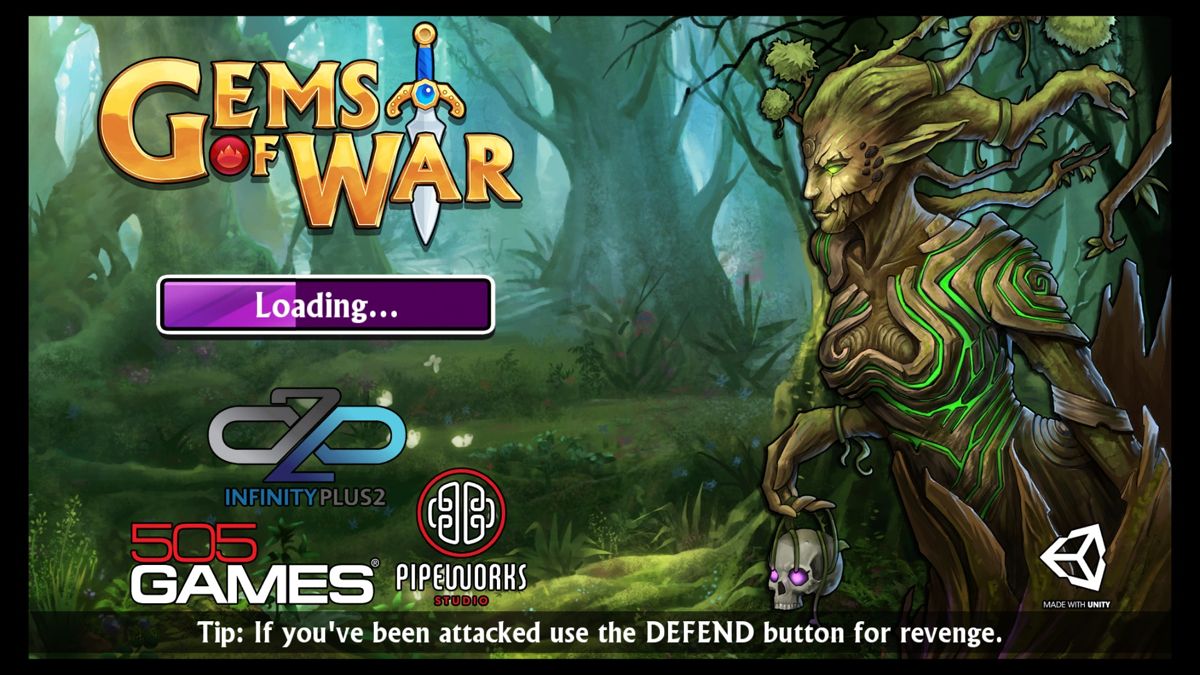 Gems of War (Xbox One) screenshot: Title Screen