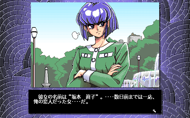 Cal Gaiden: Tiny Steps (PC-98) screenshot: Be careful with this one, because...