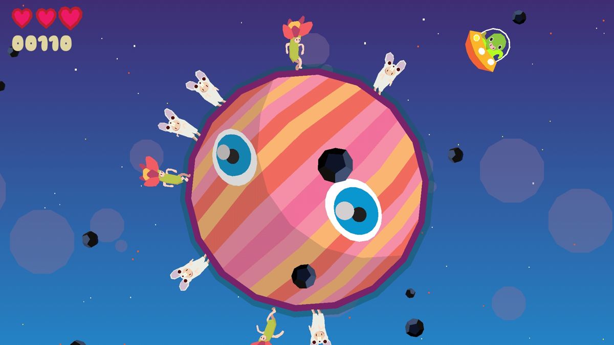 Planet Quest (Android) screenshot: Crowded planet.