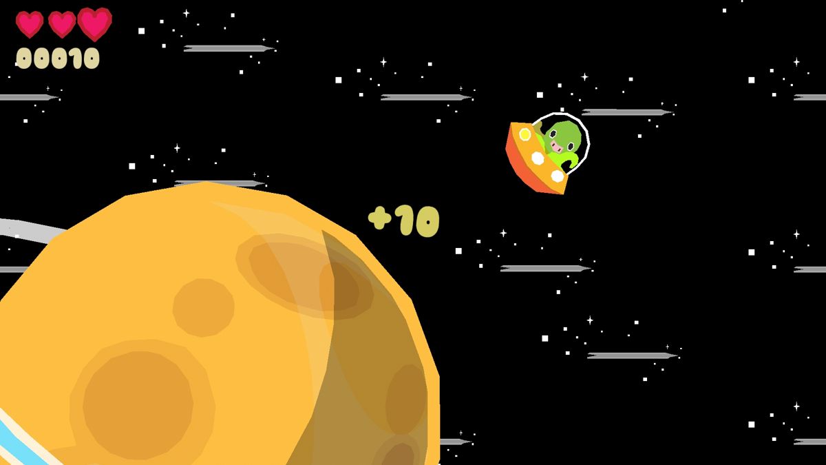 Planet Quest (Android) screenshot: Gained 10 points.