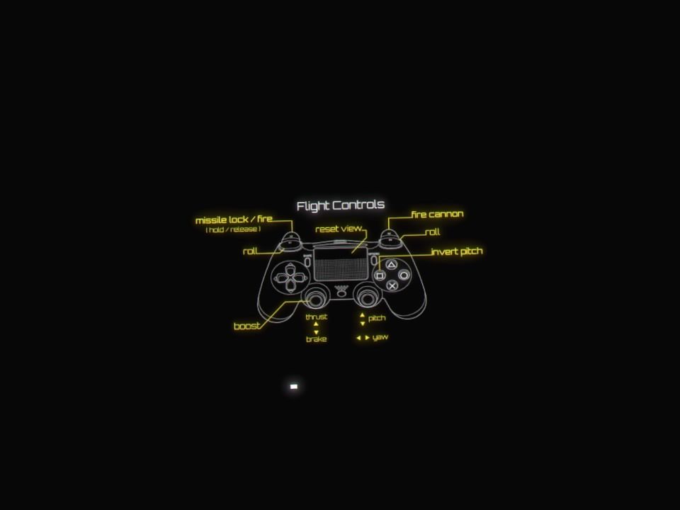 Call of Duty: Infinite Warfare - Jackal Assault VR Experience (PlayStation 4) screenshot: Gameplay controls