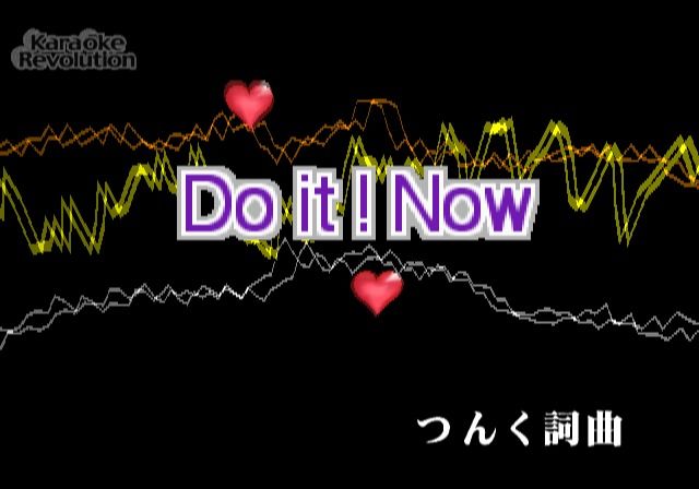 Karaoke Revolution: J-Pop Best - vol.3 (PlayStation 2) screenshot: Do It! Now song start