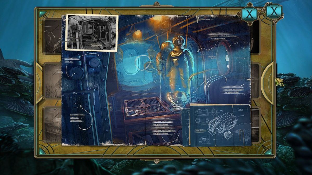 Abyss: The Wraiths of Eden (Collector's Edition) (Windows) screenshot: ...like e.g. the concept art