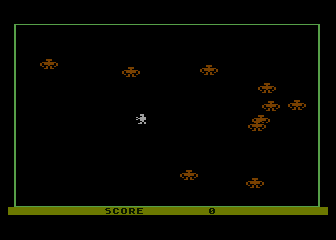 Arena 3000 (Atari 8-bit) screenshot: Where am I?!?!