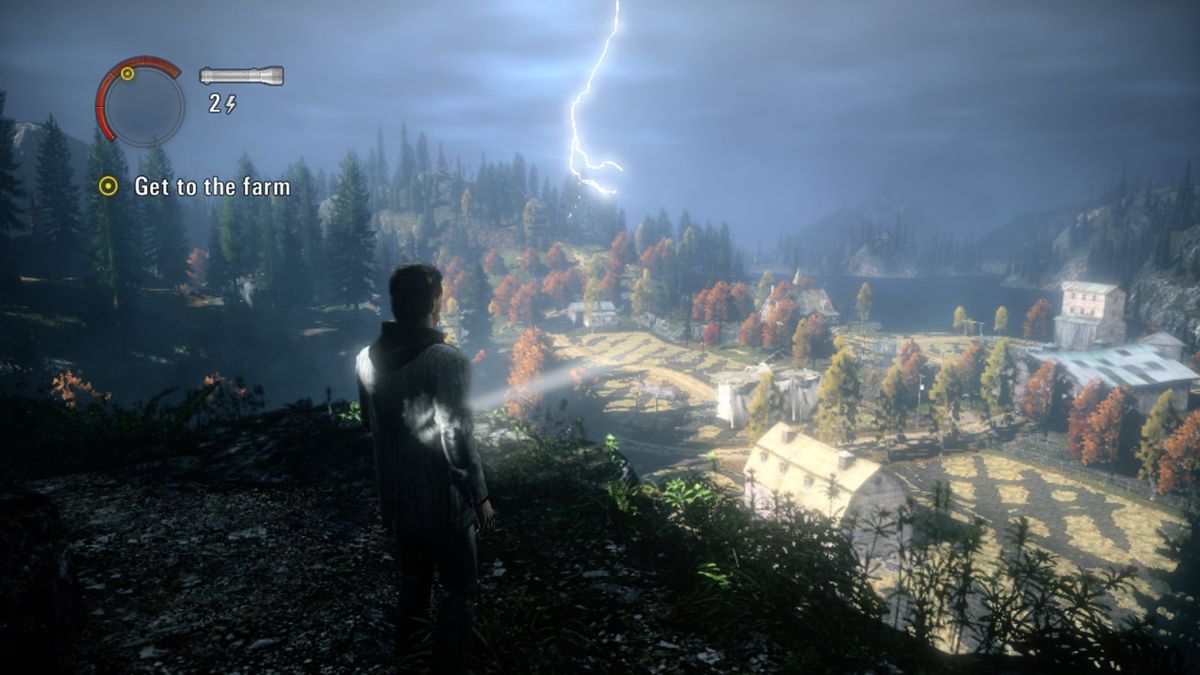 Screenshot of Alan Wake (Xbox One, 2010) - MobyGames