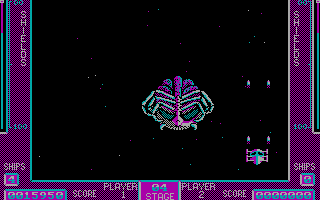 Bedlam (DOS) screenshot: Level 4 boss.