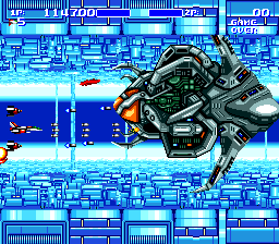 Air Buster (Genesis) screenshot: Final boss - second form