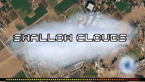 Hot Pixel (PSP) screenshot: Swallow clouds