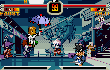 Screenshot of Guilty Gear Petit 2 (WonderSwan Color, 2001) - MobyGames