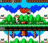 Game & Watch Gallery 3 (Game Boy Color) screenshot: Game - Greenhouse