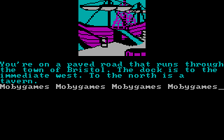Treasure Island (DOS) screenshot: Hispaniola
