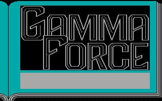 Gamma Force in Pit of a Thousand Screams (PC Booter) screenshot: title screen 2