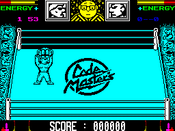 Wrestling Superstars (ZX Spectrum) screenshot: Help!