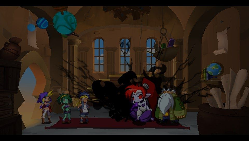 Shantae: 1/2 Genie Hero (PS Vita) screenshot: Story moment