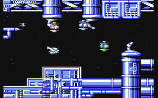 Catalypse (Commodore 64) screenshot: The first level
