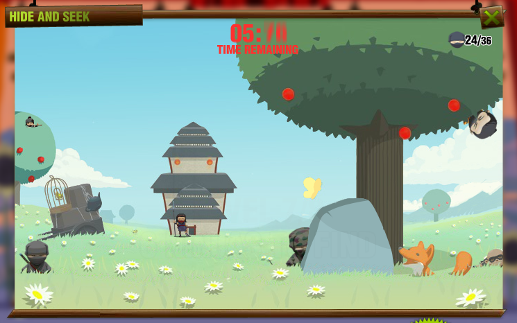 Hide and Seek (Browser) screenshot: Seventh stage