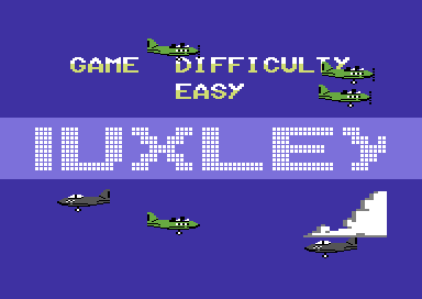 Huxley Pig (Commodore 64) screenshot: Title screen.
