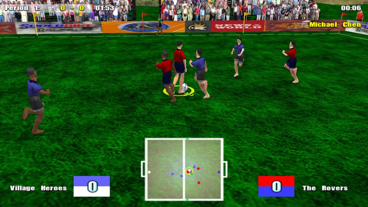 indoor five a side football