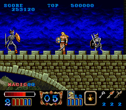 Magic Sword (SNES) screenshot: Floor 05