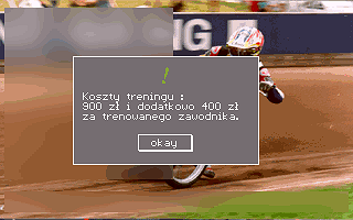 Speedway Manager '96 (DOS) screenshot: Costs info