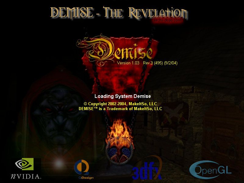 Demise: The Revelation (Windows) screenshot: Revelation loading screen