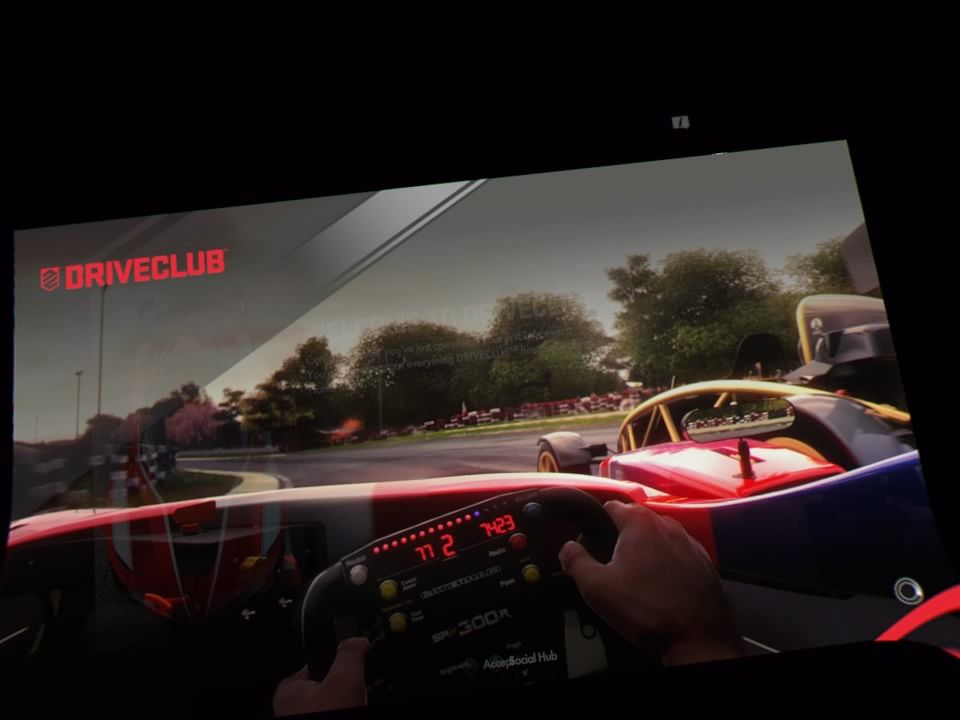 Driveclub VR (PlayStation 4) screenshot: Loading screen