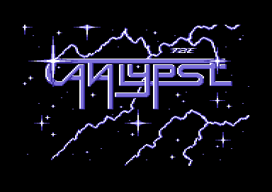 Catalypse (Commodore 64) screenshot: Title screen