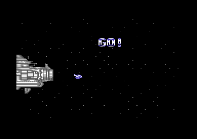 Catalypse (Commodore 64) screenshot: Away we go