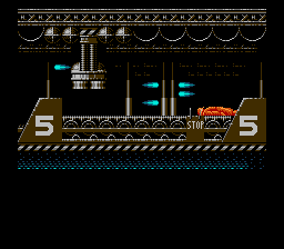 Nightshade (NES) screenshot: Resting on a conveyor belt where Nightshade is about to be crushed
