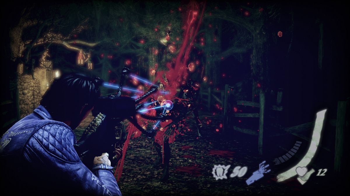 Shadows of the Damned (PlayStation 3) screenshot: The more barrels the better!
