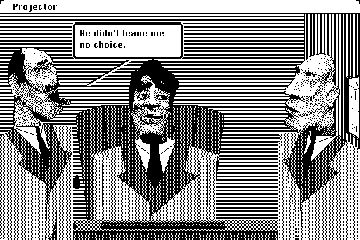 The King of Chicago (Macintosh) screenshot: I made an offer he couldn't refuse