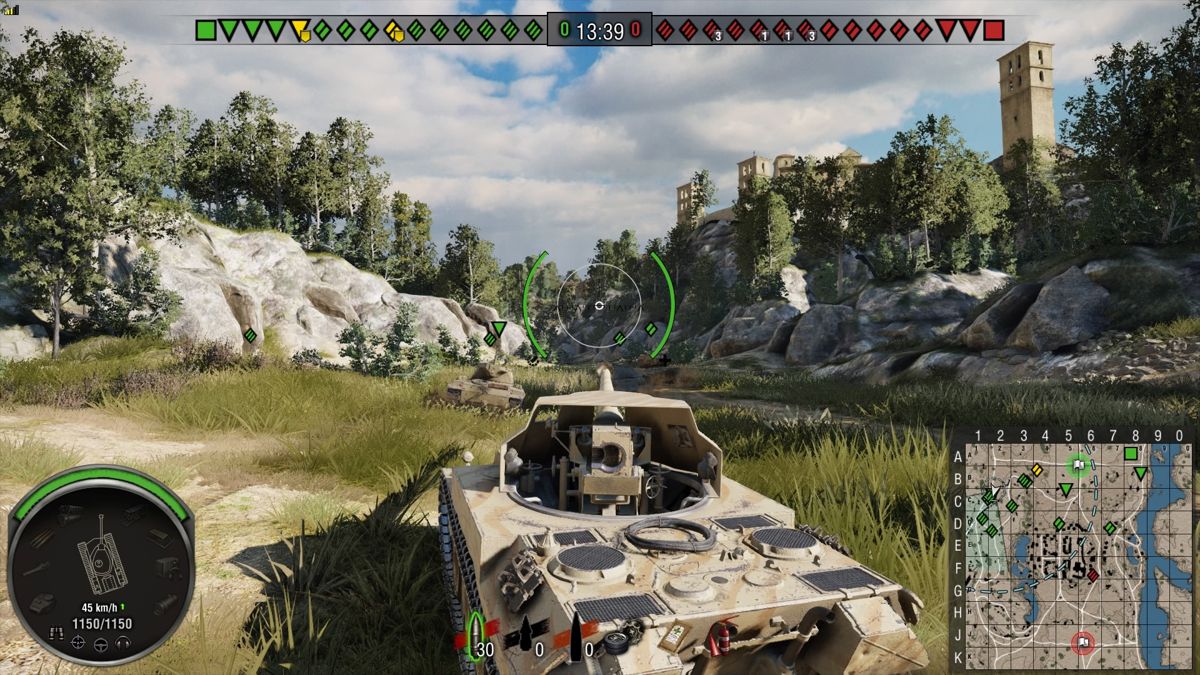 Screenshot Of World Of Tanks Rheinmetall Skorpion G Ultimate