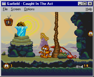 garfield caught in the act pc windows 10