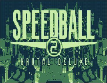 Speedball 2: Brutal Deluxe (Game Boy) screenshot: Title screen