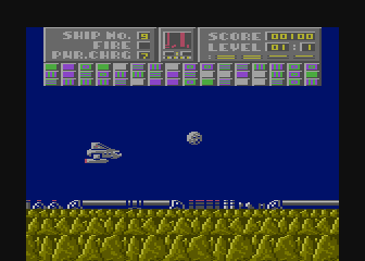 The Extirpator! (Atari 8-bit) screenshot: Gameplay