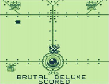 Screenshot of Speedball 2: Brutal Deluxe (Game Boy, 1990) - MobyGames