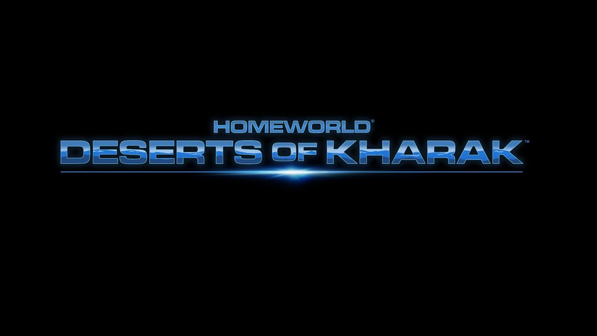 Homeworld: Deserts of Kharak (Windows) screenshot: logo