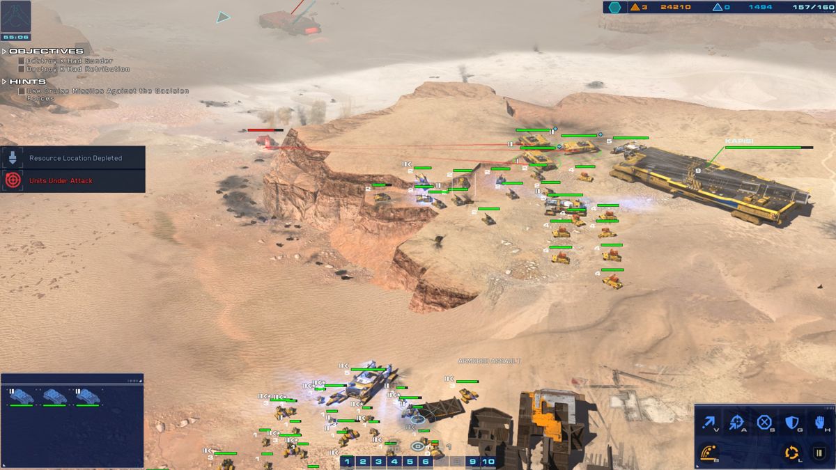 Screenshot of Homeworld: Deserts of Kharak (Windows, 2016) - MobyGames