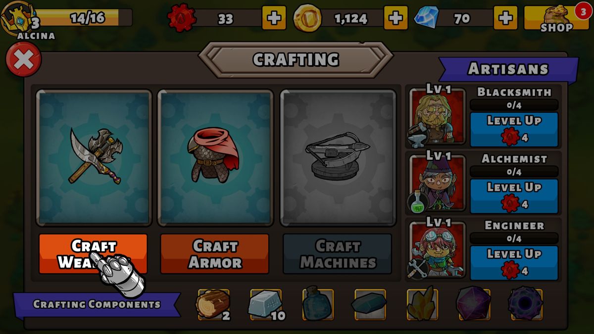 Screenshot of Tower Keepers (Windows, 2018) MobyGames