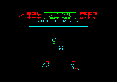 Star Wars: The Empire Strikes Back (Amstrad CPC) screenshot: Stop the transmissions.